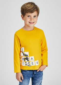 MAYORAL camiseta m/l  skater mini niño