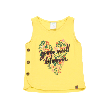 BOBOLI Camiseta punto con botones de niña
