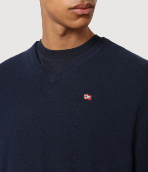 NAPAPIJRI jersey punto cuello pico Damavand V